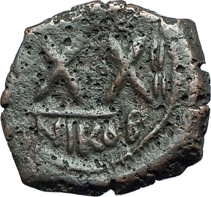 PHOCAS 602AD Half Follis of Nicomedia Authentic Ancient Byzantine Coin i66091