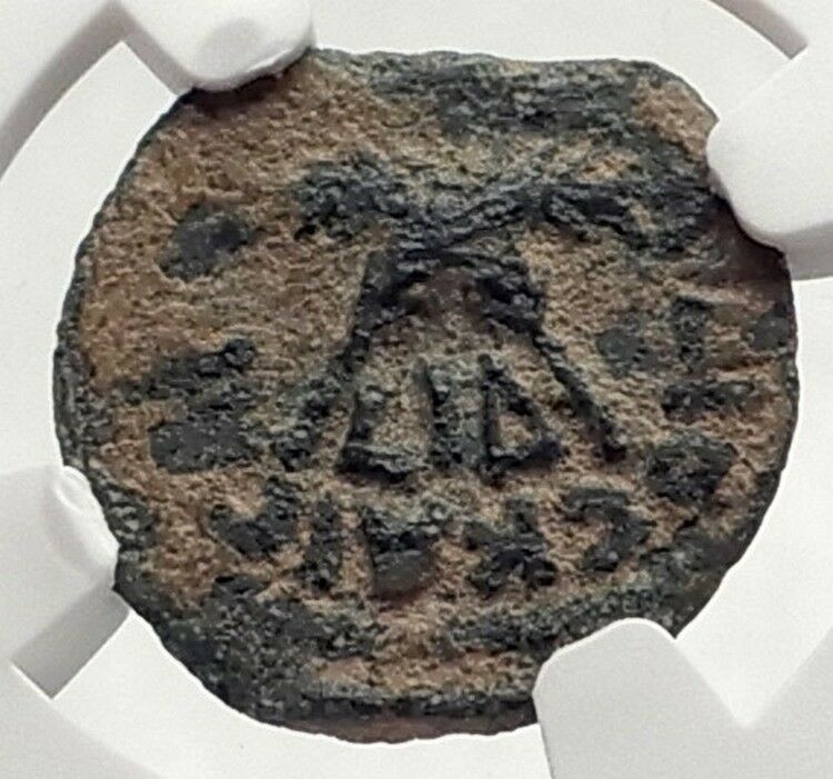 CLAUDIUS & AGRIPPINA Jr Ancient Roman Jerusalem ANTONIUS FELIX Coin NGC i70896