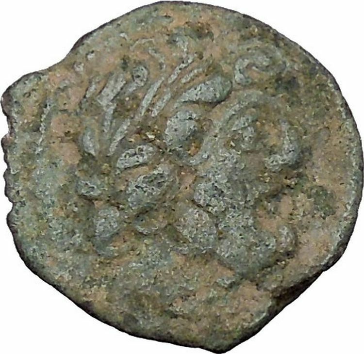 ANTIOCHOS IX KYZIKENOS 110BC Seleukid Hercules Athena Ancient Greek Coin i47326