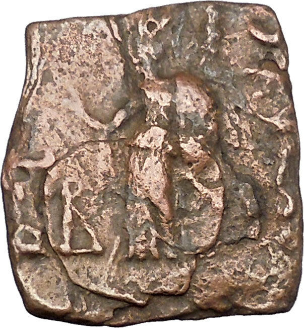 VONONID Dynasty Spalahores 85BC Indo Skythian Ancient India Greek Coin i47093