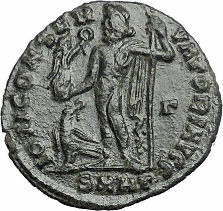 Licinius I Constantine The Great enemy 313AD Ancient Roman Coin Jupiter i54876