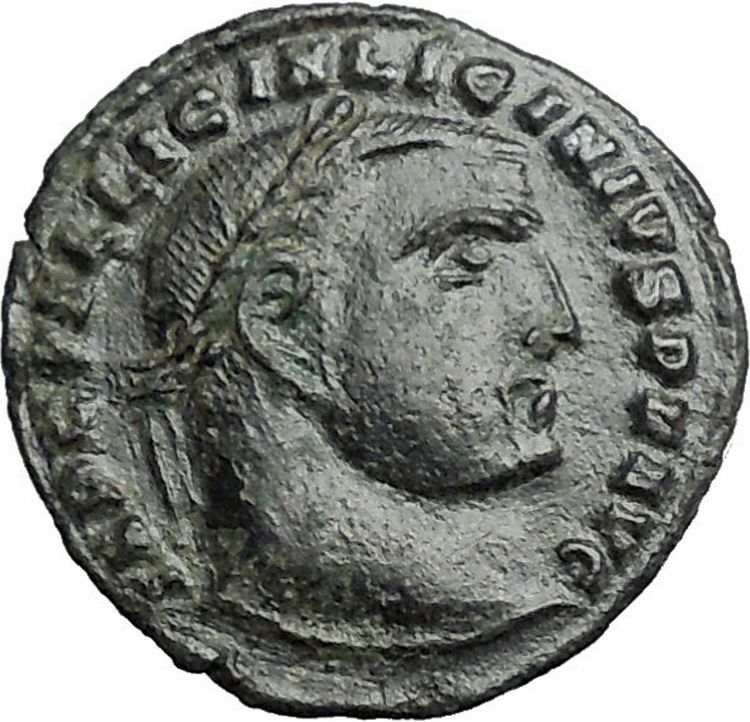 Licinius I Constantine The Great enemy 313AD Ancient Roman Coin Jupiter i54876