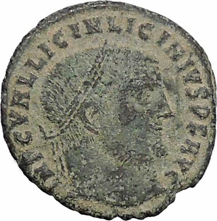 Licinius I Constantine The Great enemy 313AD Ancient Roman Coin Jupiter i47030