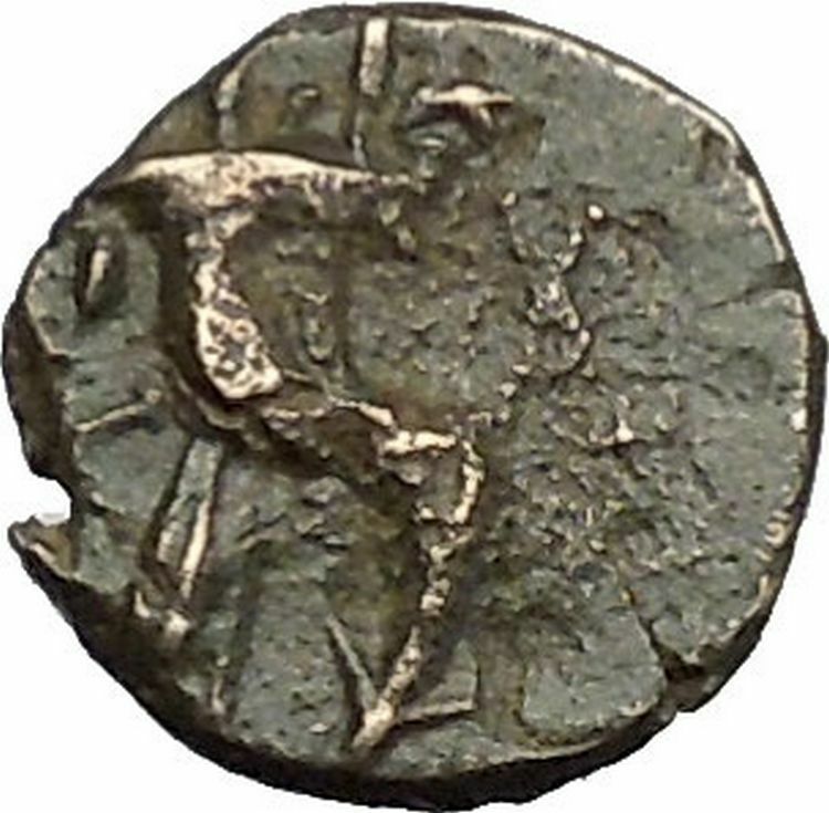 Kaunos in Caria 191BC Ancient Greek Coin Alexander the Great Cornucopia i49011