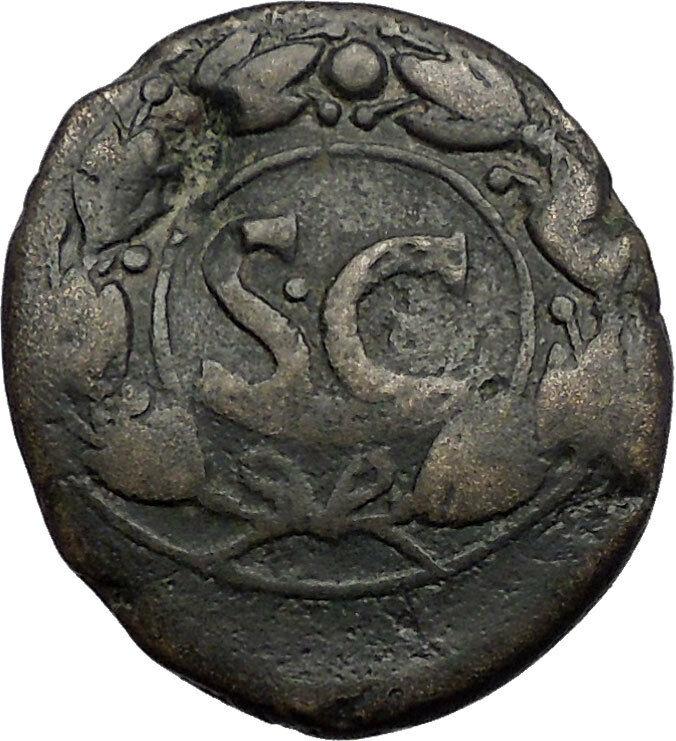 AUGUSTUS 4AD Antioch Seleukis Pieria SC Rare Authentic Ancient Roman Coin i56355