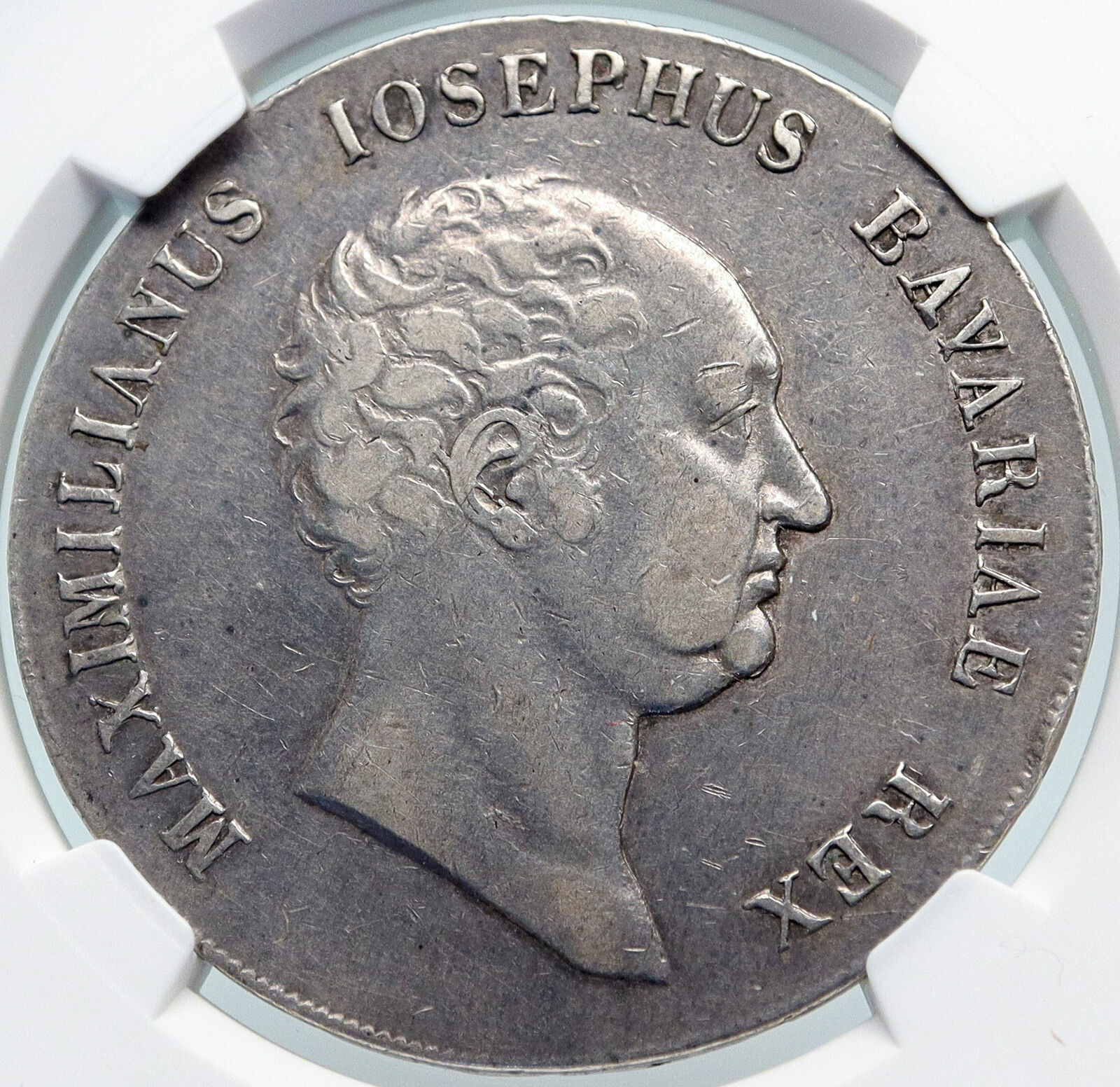 1816 GERMAN STATES Bavaria Maximilian IV ANTIQUE Silver Taler Coin NGC i85331