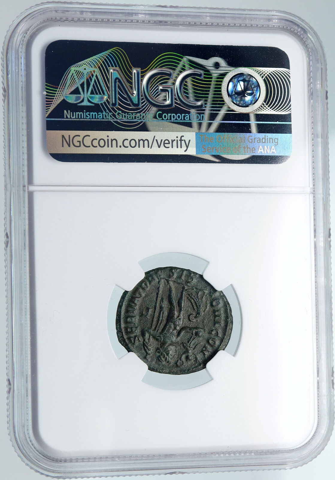 LICINIUS I Authentic Ancient 315AD Original Roman Coin JUPITER EAGLE NGC i89430