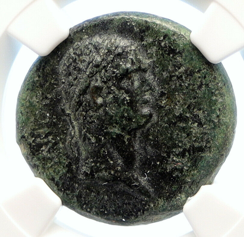 DOMITIAN Authentic Ancient 89AD ANTIQUE OLD Roman Coin CILICIA TYCHE NGC i95578