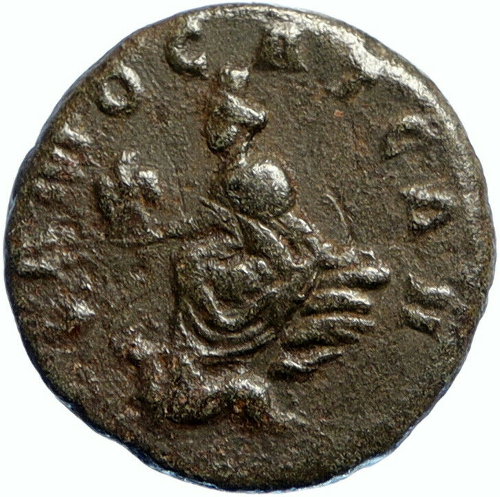 PHILIP II 247AD Samosata COMMAGENE Old Ancient Roman Coin TYCHE PEGASUS i99414