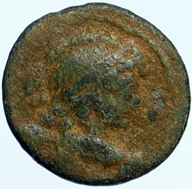 ANTIOCHOS VII Sidetes 138BC Seleukid Ancient ANTIQUE OLD Greek Coin EROS i99470