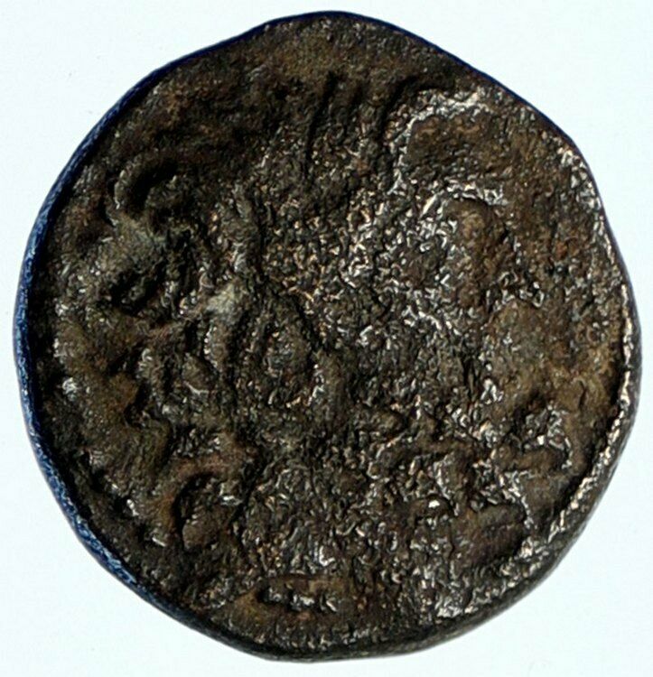 ANTIOCH in SELEUKIS and PIERIA Ancient OLD Greek Coin Zeus & Nike RARE i99478