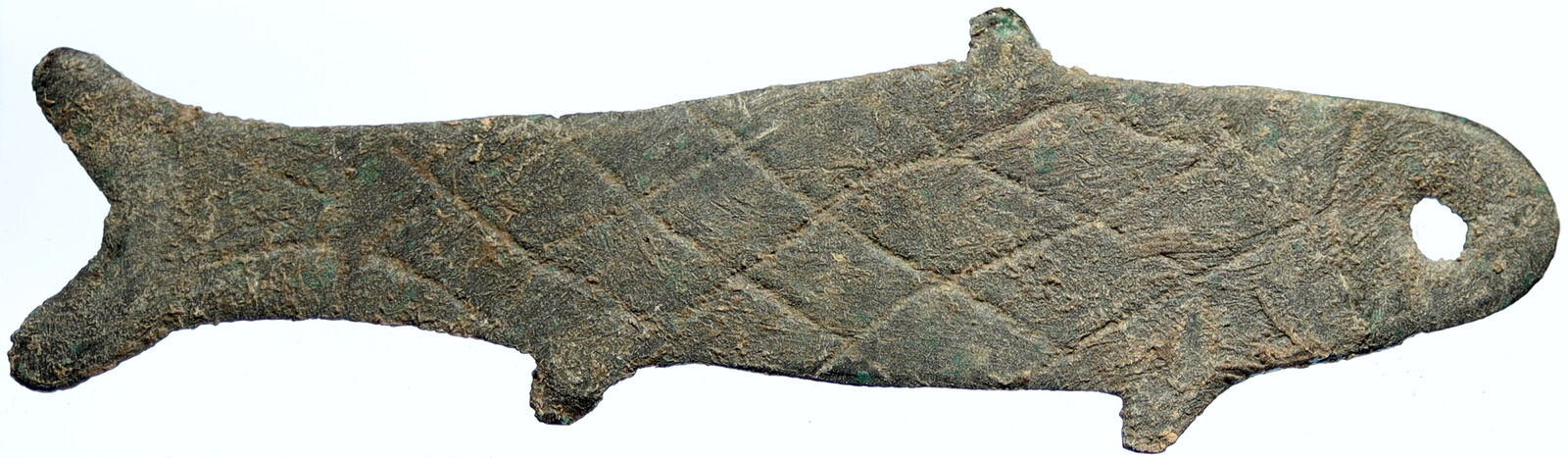 771-476 BC CHINESE Zhou Dynasty SPRING-AUTUMN Old Yu Pi FISH Money CHINA i96763