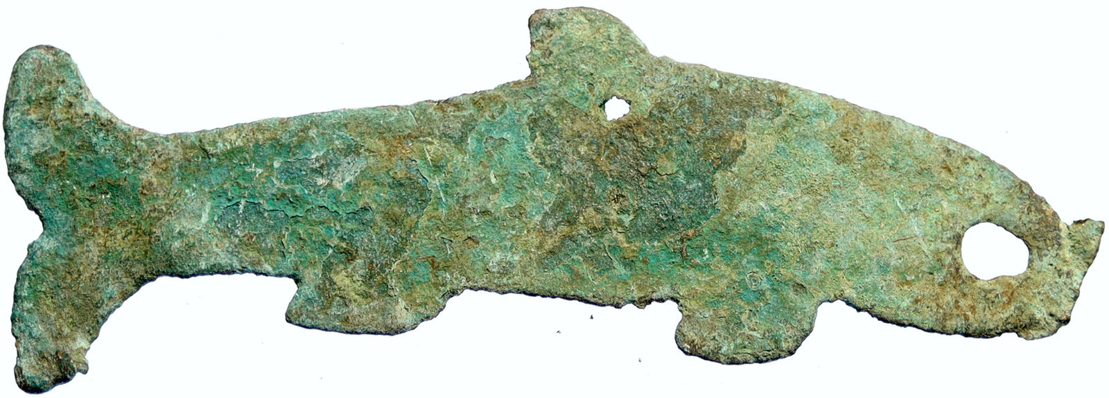 771-476 BC CHINESE Zhou Dynasty SPRING-AUTUMN Old Yu Pi FISH Money CHINA i96765