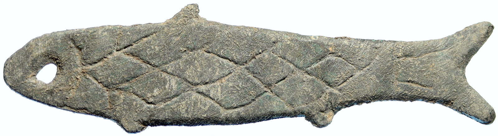 771-476 BC CHINESE Zhou Dynasty SPRING-AUTUMN Old Yu Pi FISH Money CHINA i97336