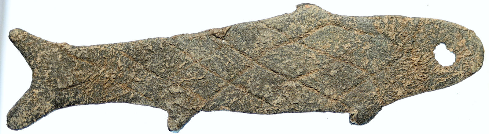 771-476 BC CHINESE Zhou Dynasty SPRING-AUTUMN Old Yu Pi FISH Money CHINA i97119