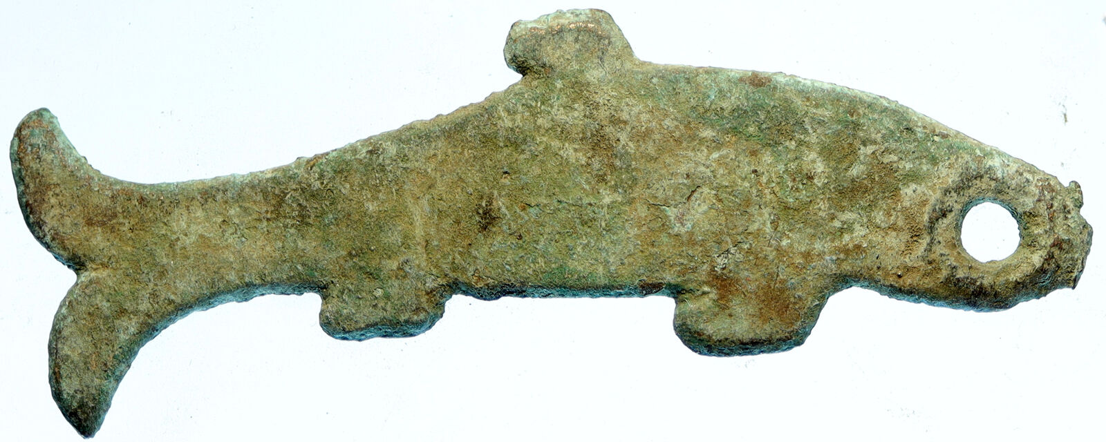 771-476 BC CHINESE Zhou Dynasty SPRING-AUTUMN Old Yu Pi FISH Money CHINA i97122