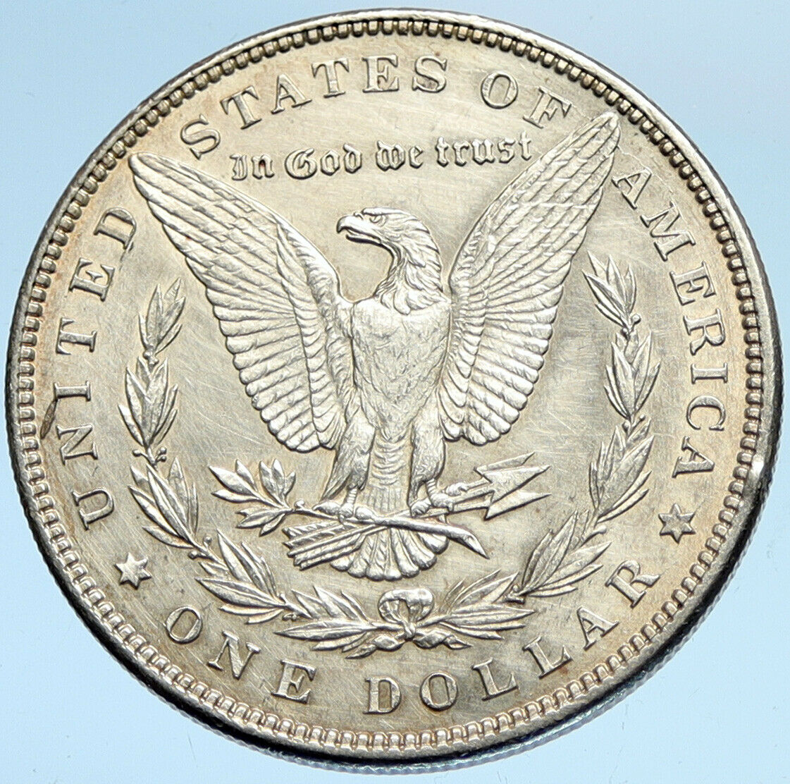 1898P UNITED STATES of America US SILVER Morgan Vintage Dollar Coin EAGLE i99673