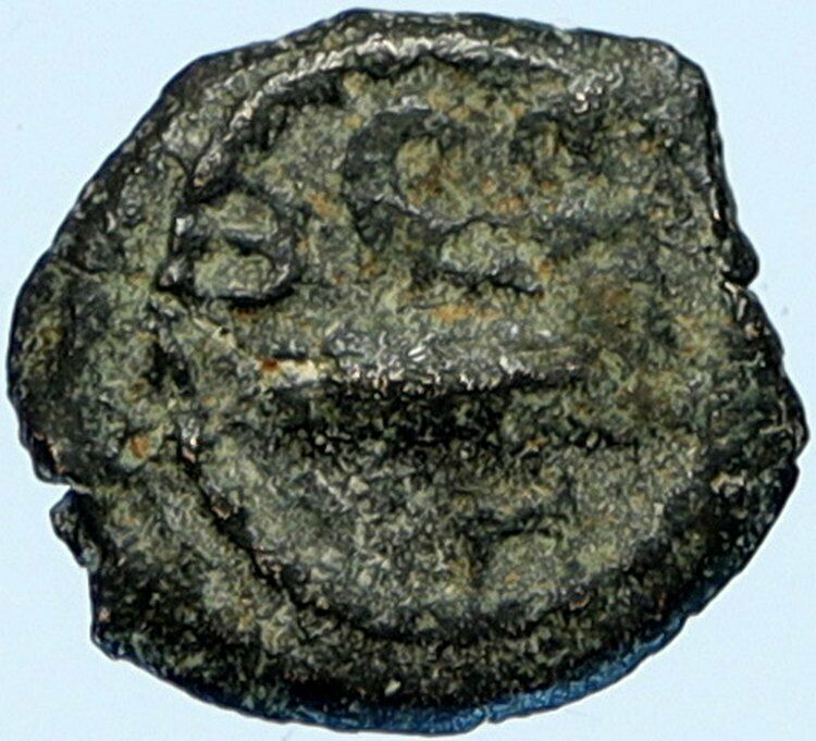 HEROD ARCHELAUS Biblical JERUSALEM Jewish OLD Ancient Greek Coin GALLEY i98659