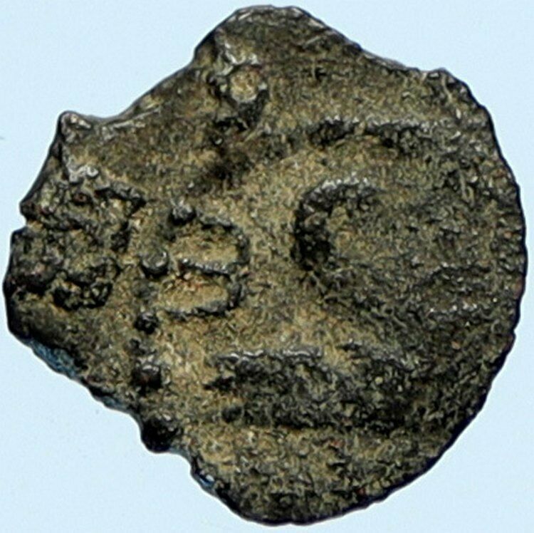 HEROD ARCHELAUS Biblical JERUSALEM Jewish OLD Ancient Greek Coin GALLEY i98695