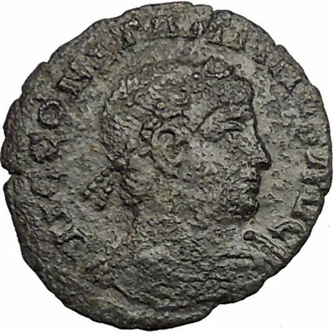 Constantine II Constantine the Great son w shield Roman Coin Rome mint i32856