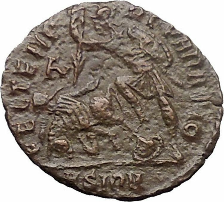 CONSTANTIUS II Constantine the Great son 351AD Ancient Roman Coin Horse i30884