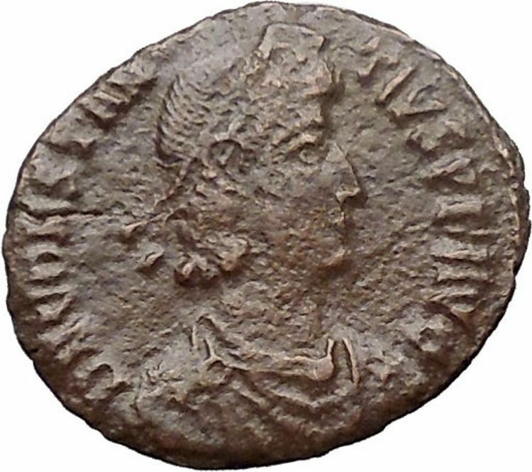 CONSTANTIUS II Constantine the Great son 351AD Ancient Roman Coin Horse i30884