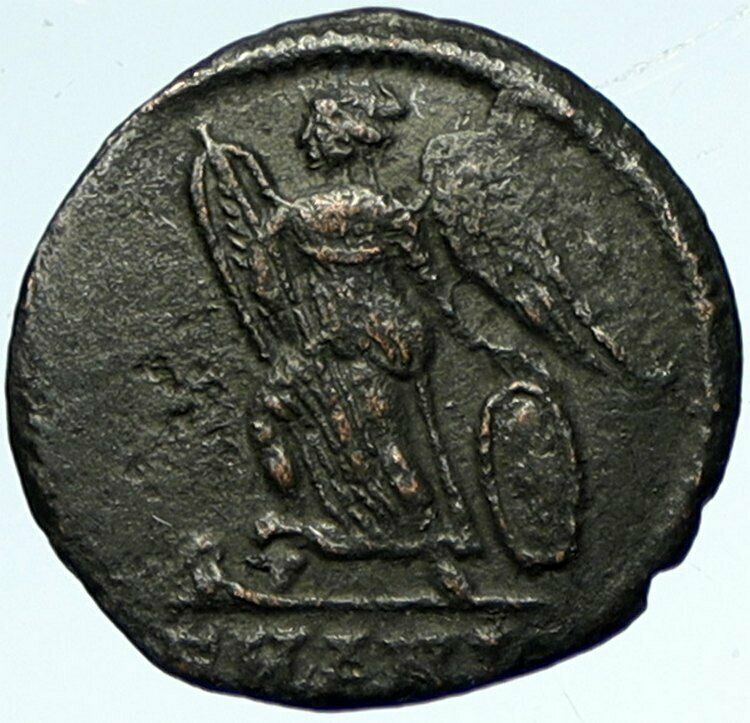 CONSTANTINE I the GREAT Founds Constantinople OLD Ancient Roman Coin i103439