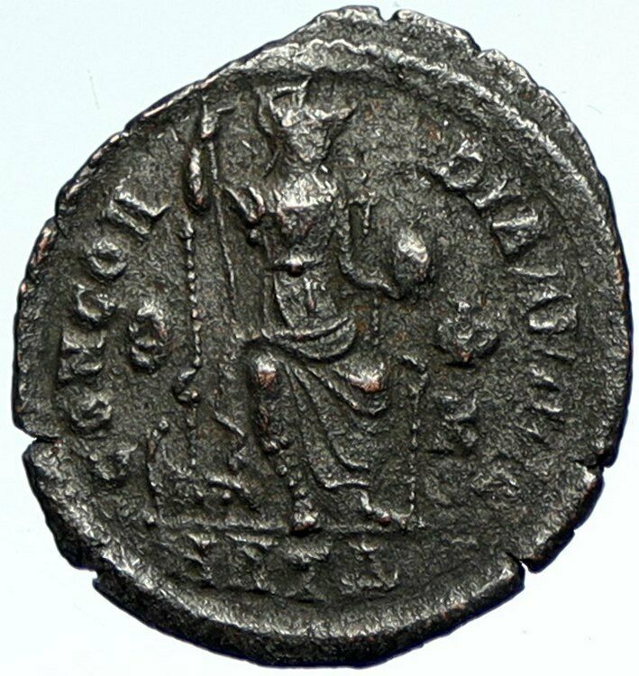 THEODOSIUS I the GREAT 379AD Antique Ancient Roman Coin Constantinopolis i103445