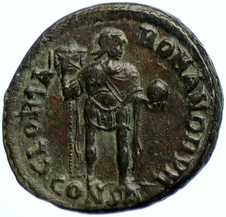 THEODOSIUS I the GREAT 392AD Antique Ancient Roman Coin Constantinopolis i103478