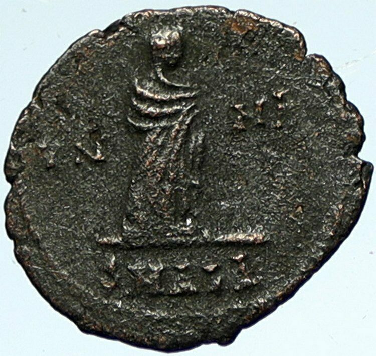 CONSTANTINE I the GREAT Roman Coin POSTHUMOUS Christian Deification i103423