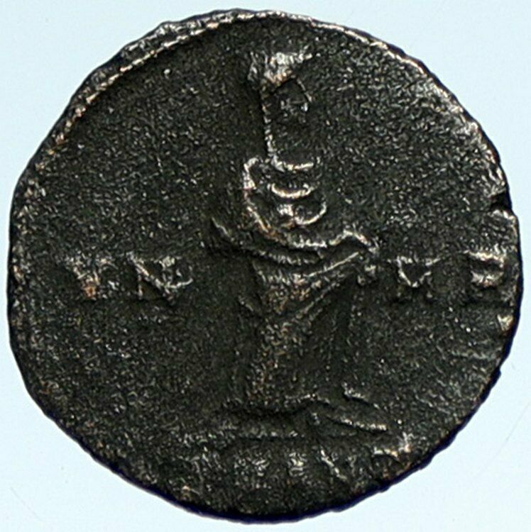 CONSTANTINE I the GREAT Roman Coin POSTHUMOUS Christian Deification i103401