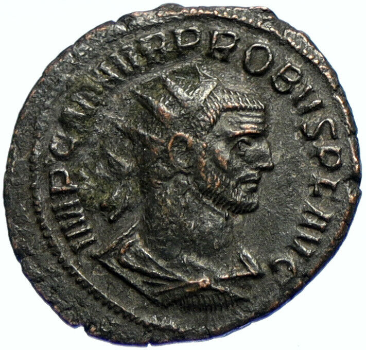 PROBUS Authentic Ancient Roman Coin EMPEROR Given GLOBAL VICTORY by ZEUS i104178