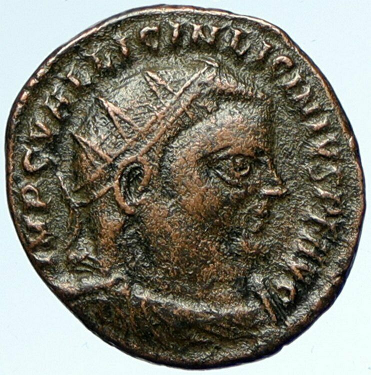 LICINIUS II Jr. Nicomedia Authentic Ancient Old Roman Coin JUPITER ZEUS i103378