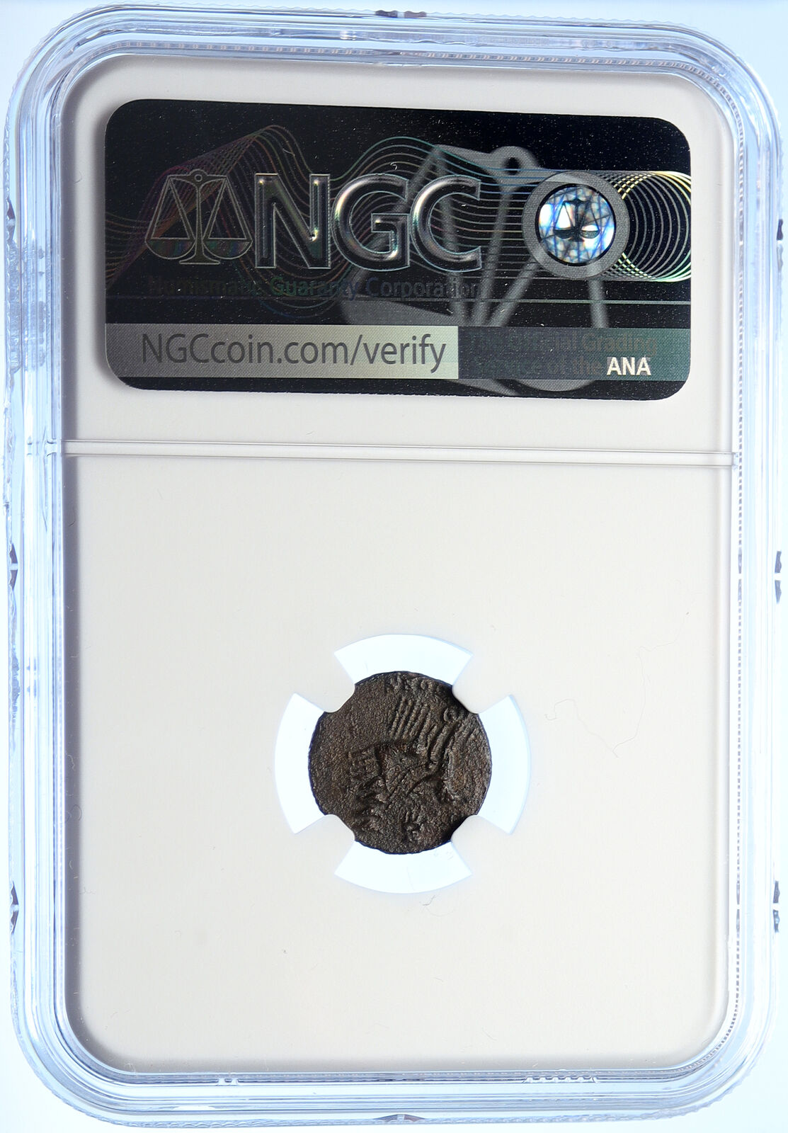 CONSTANTINE I the Great CHARIOT GOD HAND @ HEAVEN Ancient Roman Coin NGC i106542