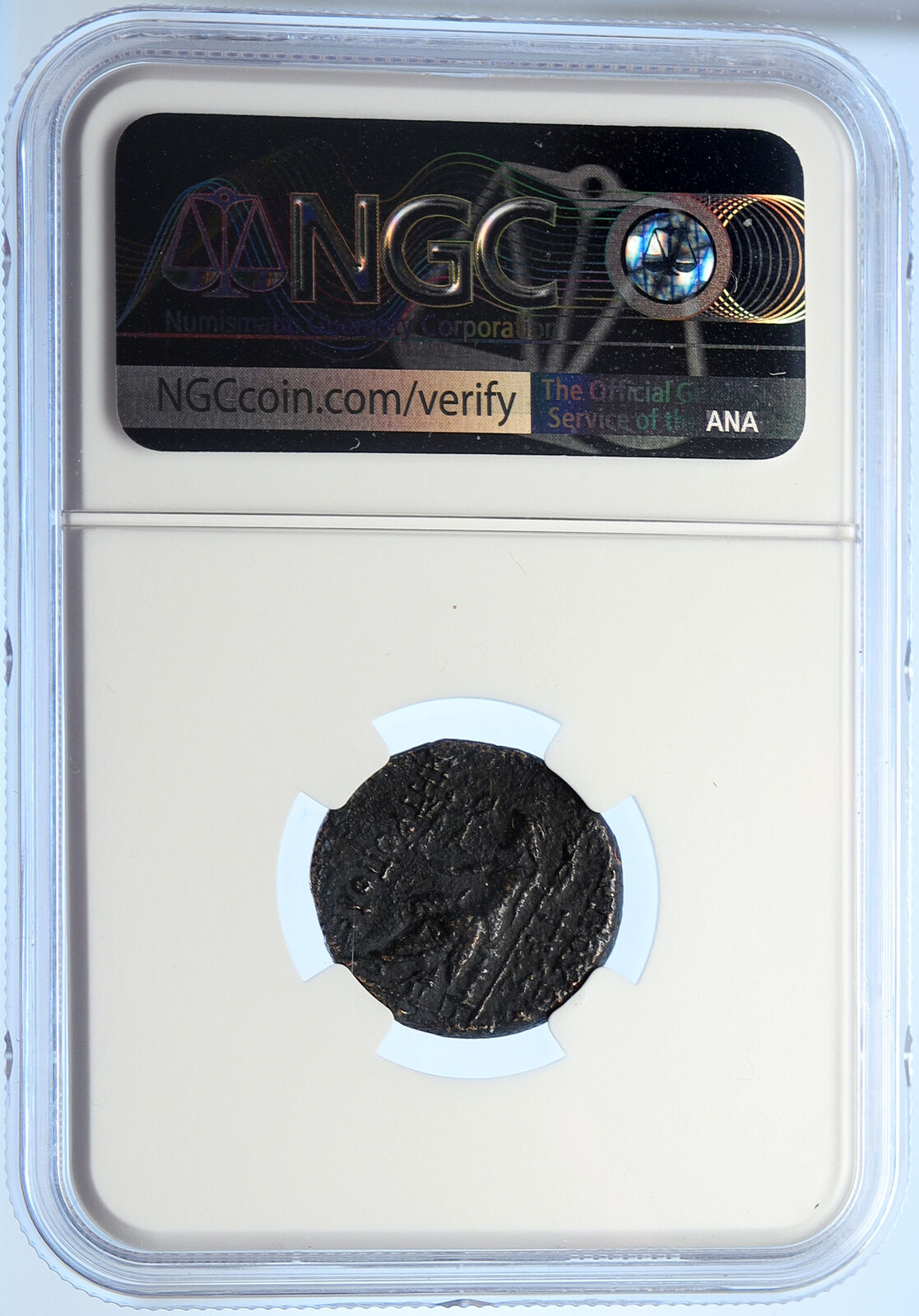 ANTIOCH on the ORONTES Authentic Ancient Greek Coin w NIKE & ZEUS NGC i106741