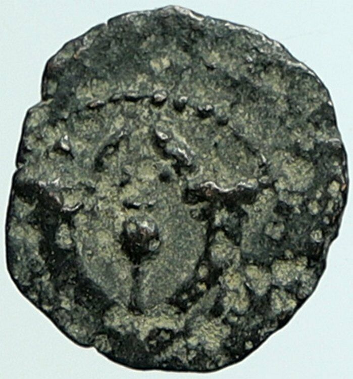 ALEXANDER JANNAEUS Biblical Jerusalem Ancient Jewish Widow's Mite Coin i104534