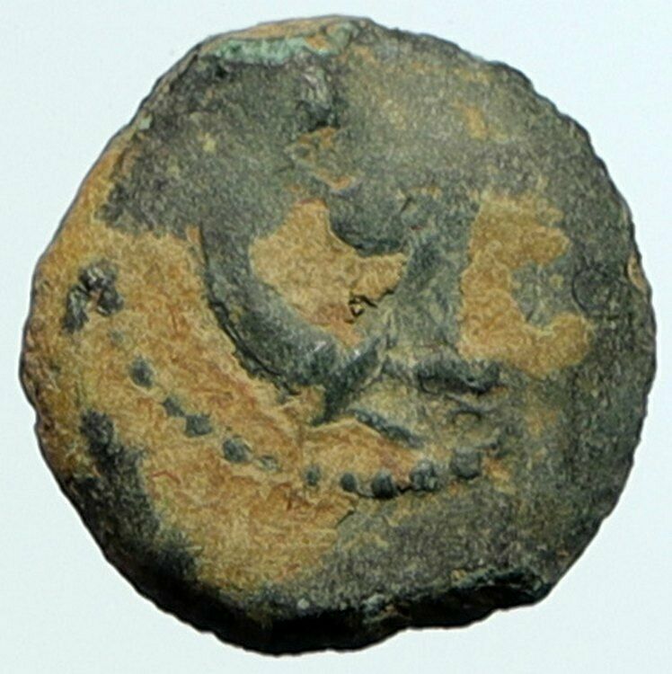 ALEXANDER JANNAEUS Biblical Jerusalem Ancient Jewish Widow's Mite Coin i104509