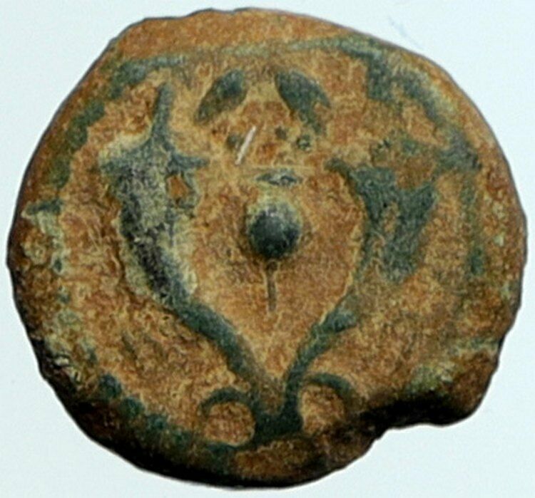 ALEXANDER JANNAEUS Biblical Jerusalem Ancient Jewish Widow's Mite Coin i104505