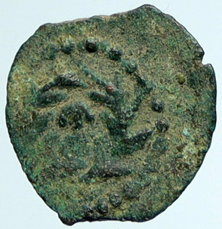 HEROD ARCHELAUS Biblical JERUSALEM Jewish OLD Ancient Greek Coin GALLEY i105002