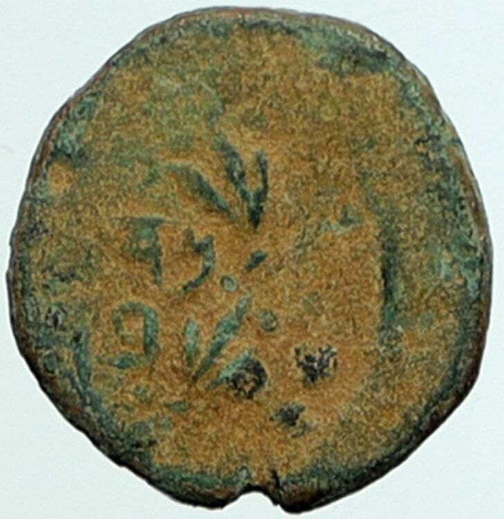 ALEXANDER JANNAEUS Biblical Jerusalem Ancient Jewish Widow's Mite Coin i104518