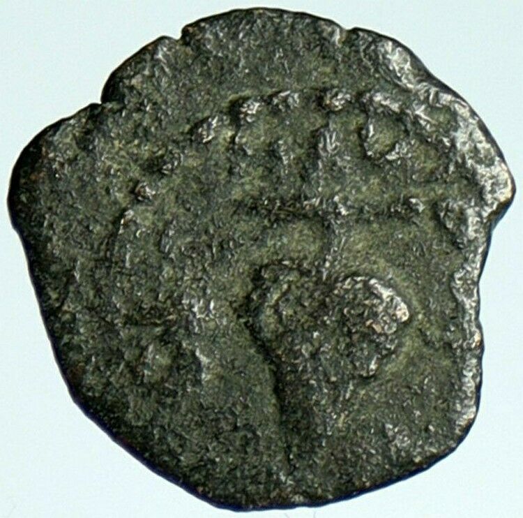 HEROD ARCHELAUS Biblical JERUSALEM Jewish OLD Ancient Greek Coin GRAPES i105010