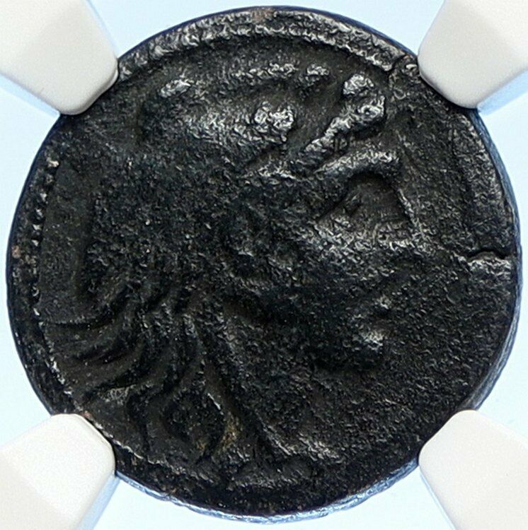 Alexander I Balas 152BC SELEUKID Kingdom Ancient Greek Coin APOLLO NGC i106750