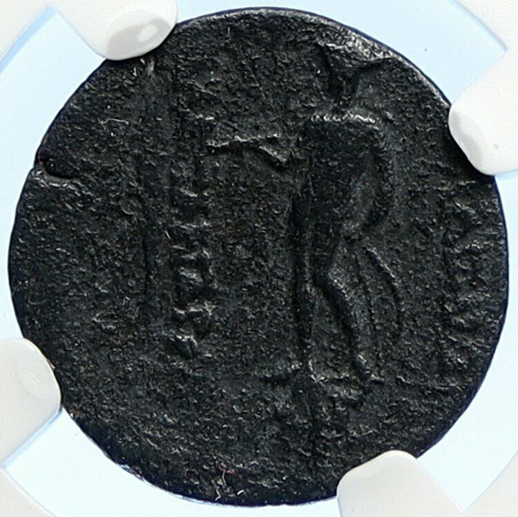 Alexander I Balas 152BC SELEUKID Kingdom Ancient Greek Coin APOLLO NGC i106750