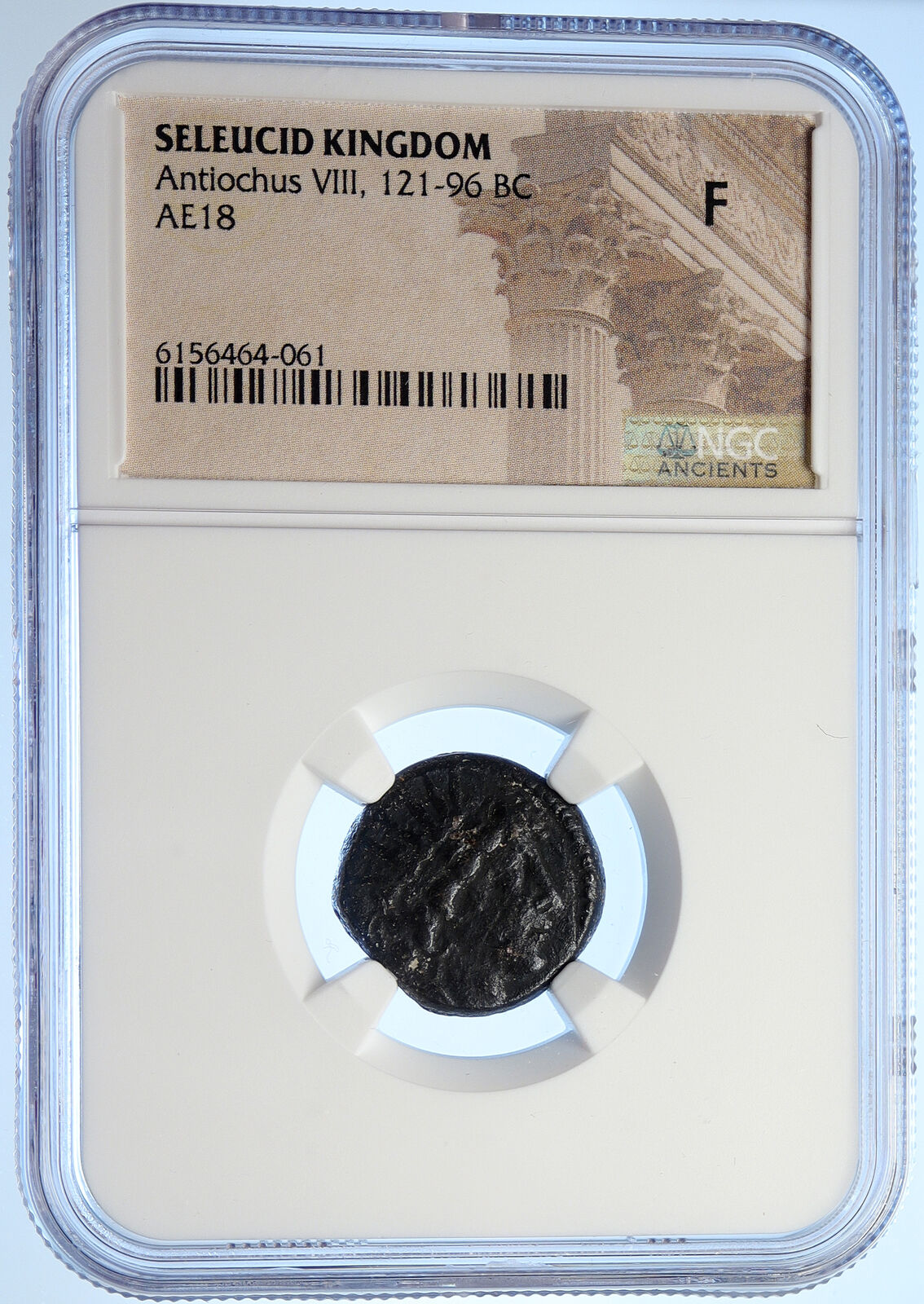 ANTIOCHOS VIII Grypos Seleukid Greek Ancient ARTEMIS & APOLLO Coin NGC i106753