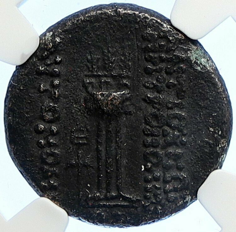 ANTIOCH on the ORONTES Seleukis Pieria OLD Ancient 56BC Greek Coin ZEUS i106757