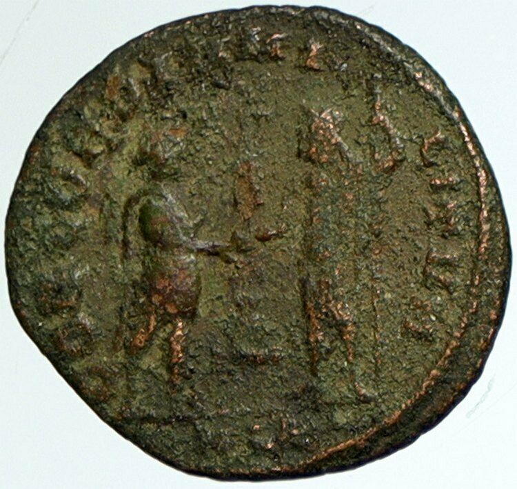 DIOCLETIAN Alexandria Ancient Roman Coin ZEUS GLOBAL VICTORY to EMPEROR i102393