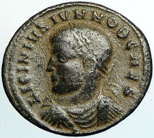 LICINIUS II Jr Authentic Ancient 320AD Thessalonica OLD Roman Coin VOT V i102215