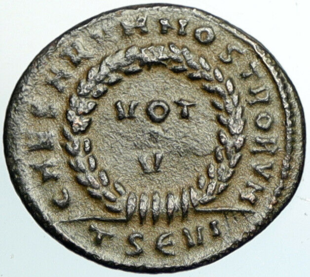 LICINIUS II Jr Authentic Ancient 320AD Thessalonica OLD Roman Coin VOT V i102215