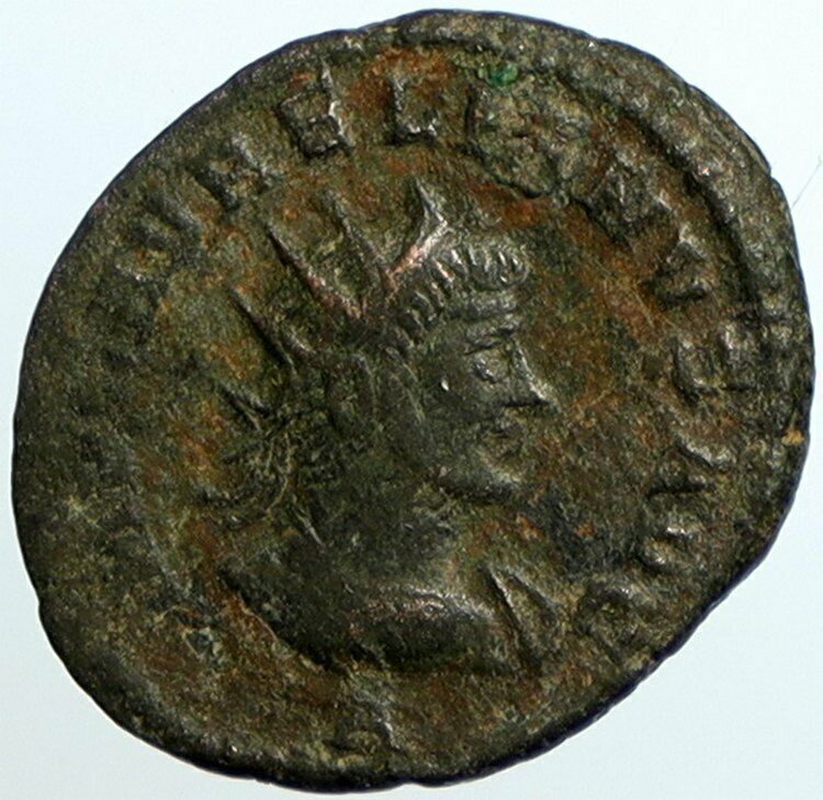 VABALLATHUS Palmyra King & Aurelian Roman Emperor 271AD Ancient Coin i102449