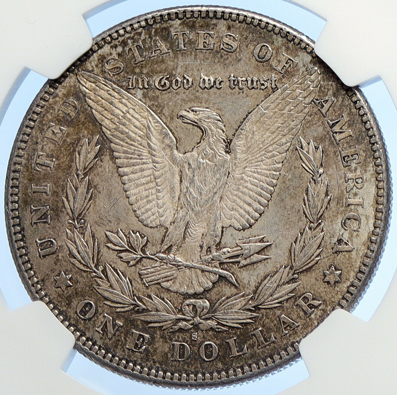 1878 S UNITED STATES of America SILVER Morgan US Dollar Coin EAGLE NGC i106260